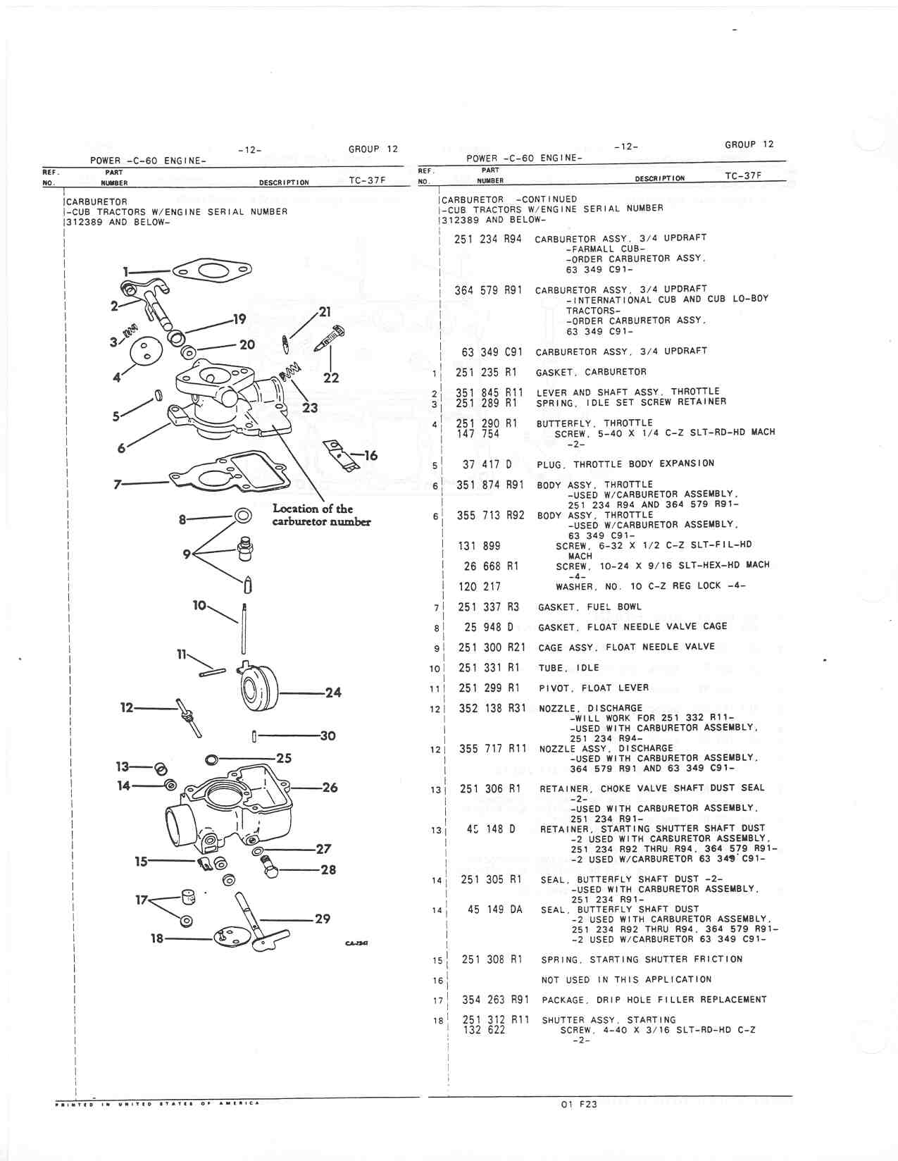 FarmallCub(dot)Info Parts Database